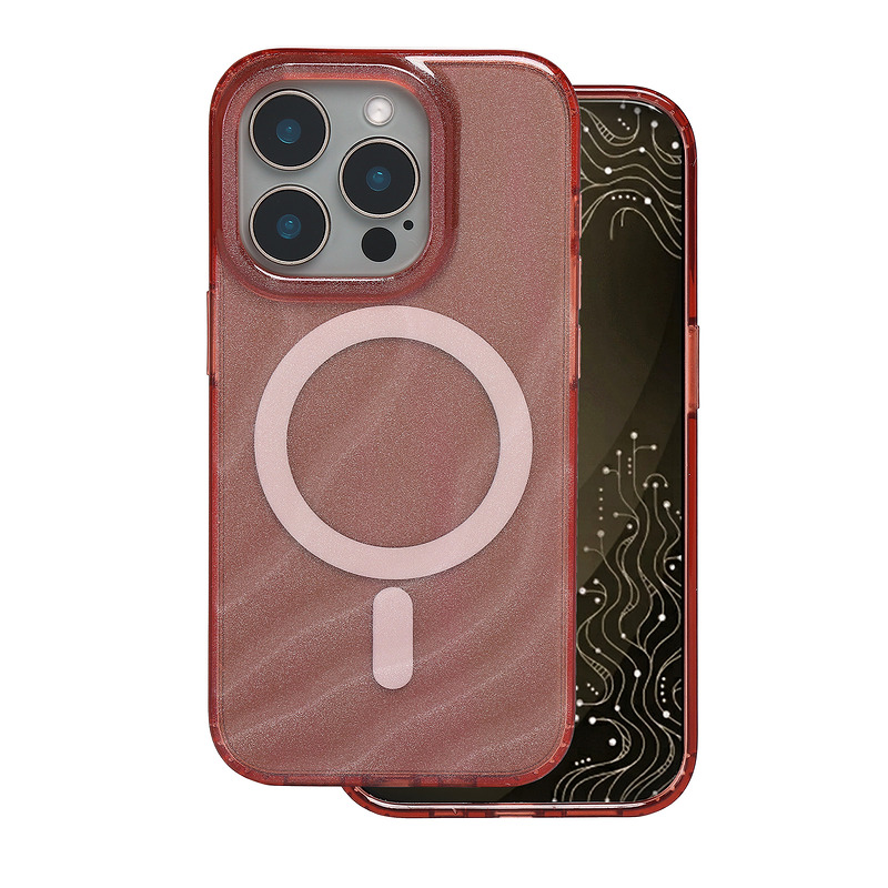 Tecto Shield Desert Mag case for iPhone 15 Pro 6,1" terracota - Billede 2