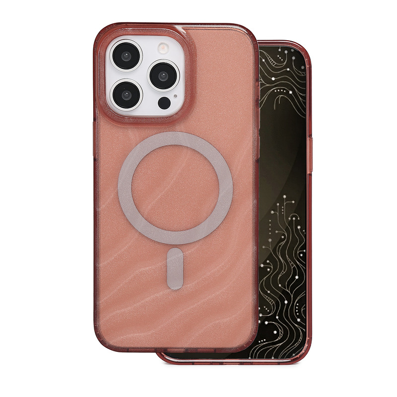 Tecto Shield Desert Mag case for iPhone 15 Pro Max 6,7" terracota - Billede 2