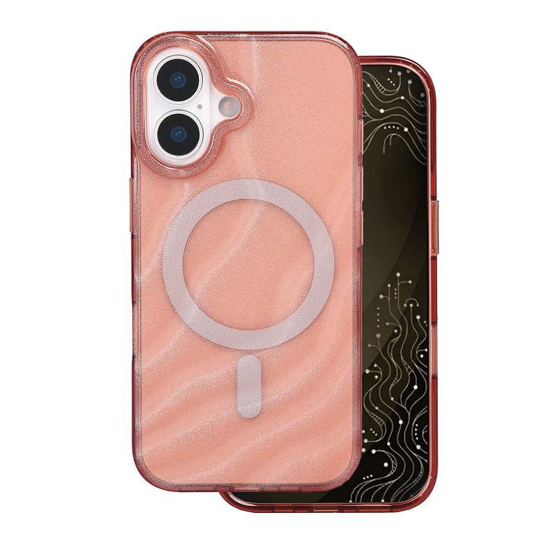 Tecto Shield Desert Mag case for iPhone 16 6,1" terracota - Billede 2