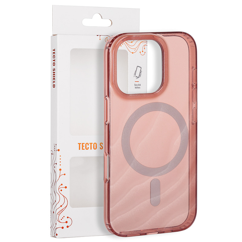 Tecto Shield Desert Mag case for iPhone 16 Pro 6,3" terracota