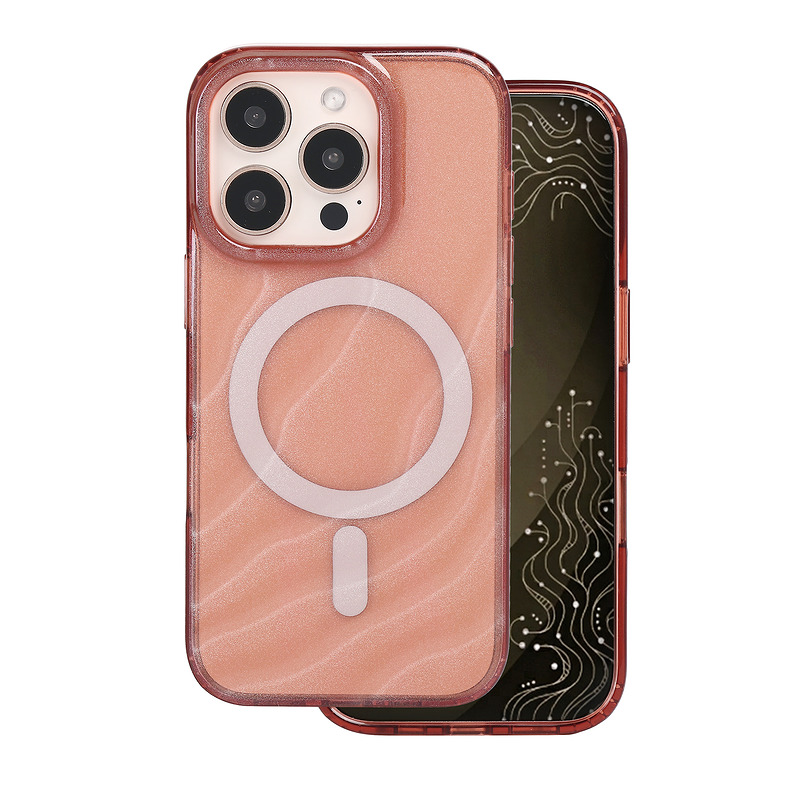 Tecto Shield Desert Mag case for iPhone 16 Pro Max 6,9" terracota - Billede 2