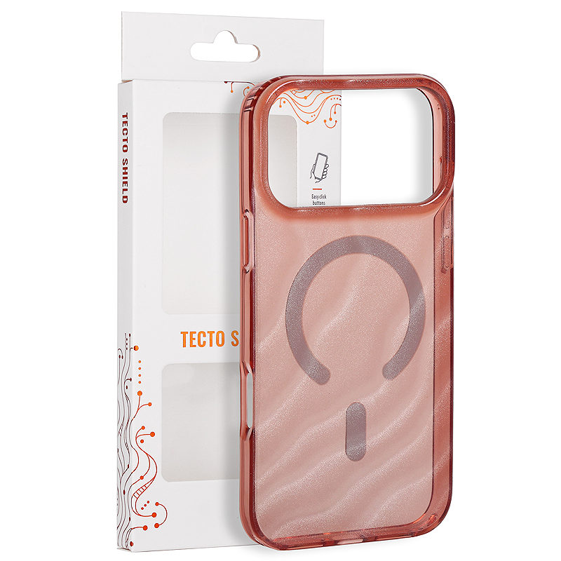 Tecto Shield Desert Mag case for iPhone 17 Pro Max 6,9" / iPhone 18 Pro Max 6,9" terracota