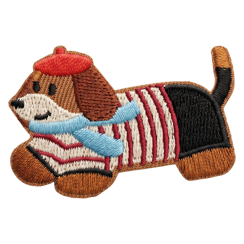 Patch dachshund 3pcs set - Billede 2
