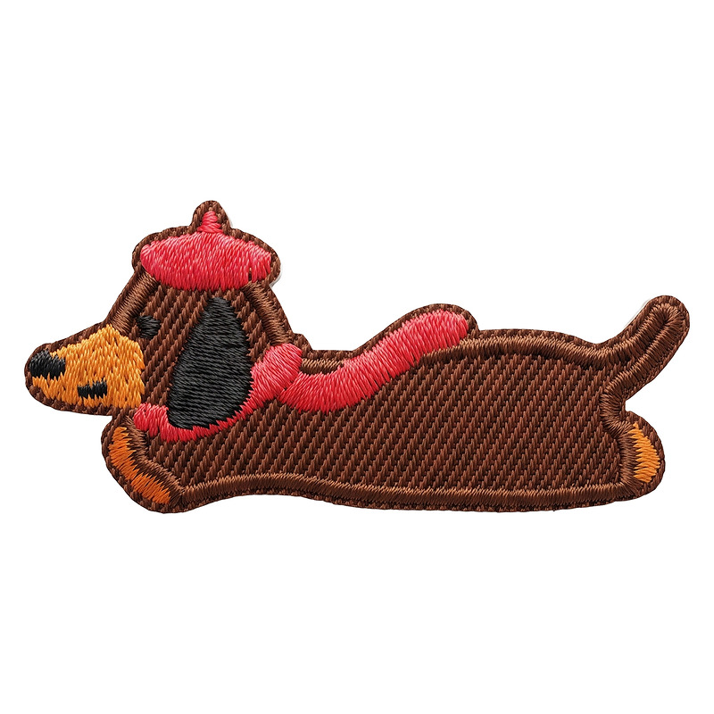 Patch dachshund 3pcs set - Billede 3