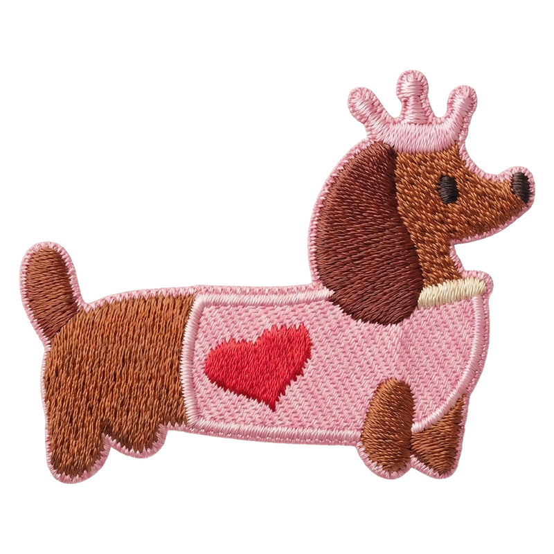 Patch dachshund 3pcs set - Billede 4