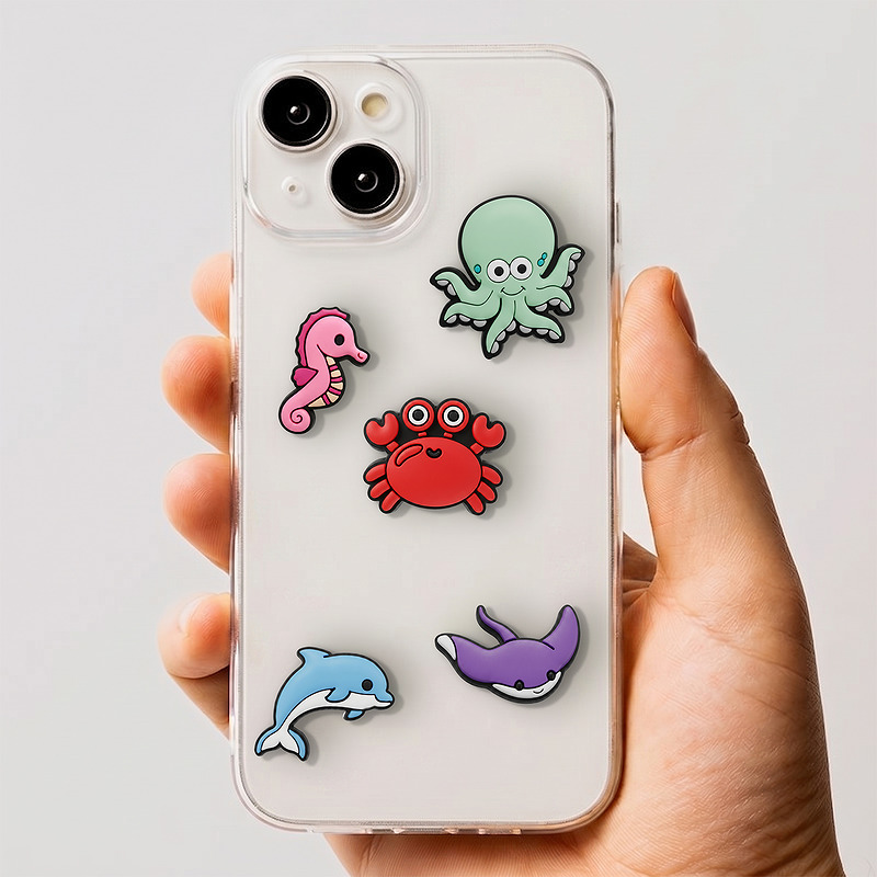 3D Sticker Ocean 5pcs set - Billede 3