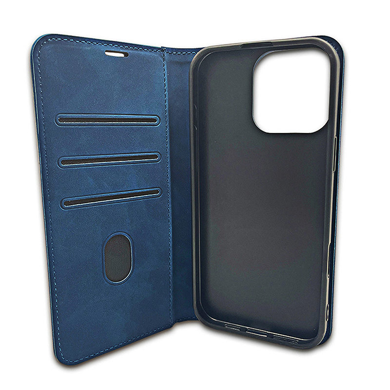 Smart Suede case for Xiaomi 17T Pro navy blue - Billede 3
