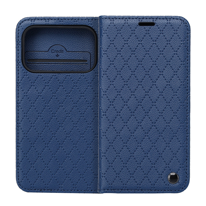 Smart Caro case for iPhone 17 Pro 6,3" / 18 Pro 6,3" navy blue