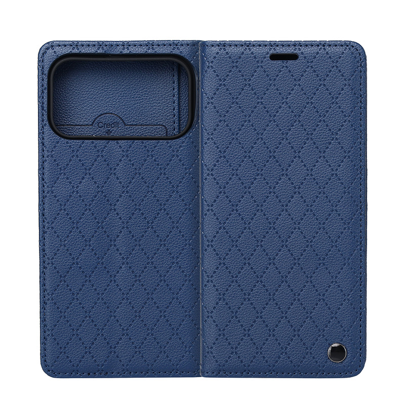 Smart Caro case for iPhone 17 Pro Max 6,9" / 18 Pro Max 6,9" navy blue