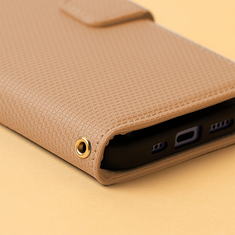 Smart Triangle case for iPhone 17 Pro Max 6,9" / 18 Pro Max 6,9" brown - Billede 4