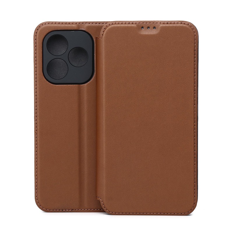 Smart Touch case for Honor 600 Lite brown