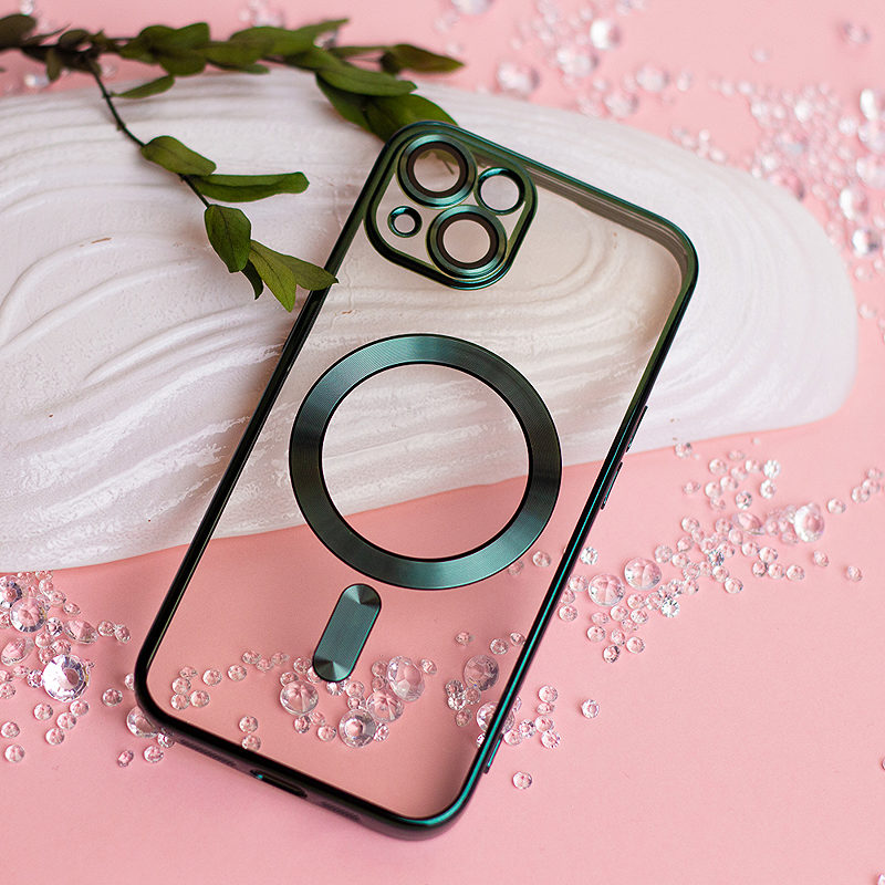 Color Chrome Mag case for iPhone 17 Pro 6,3" / iPhone 18 Pro 6,3" green - Billede 4