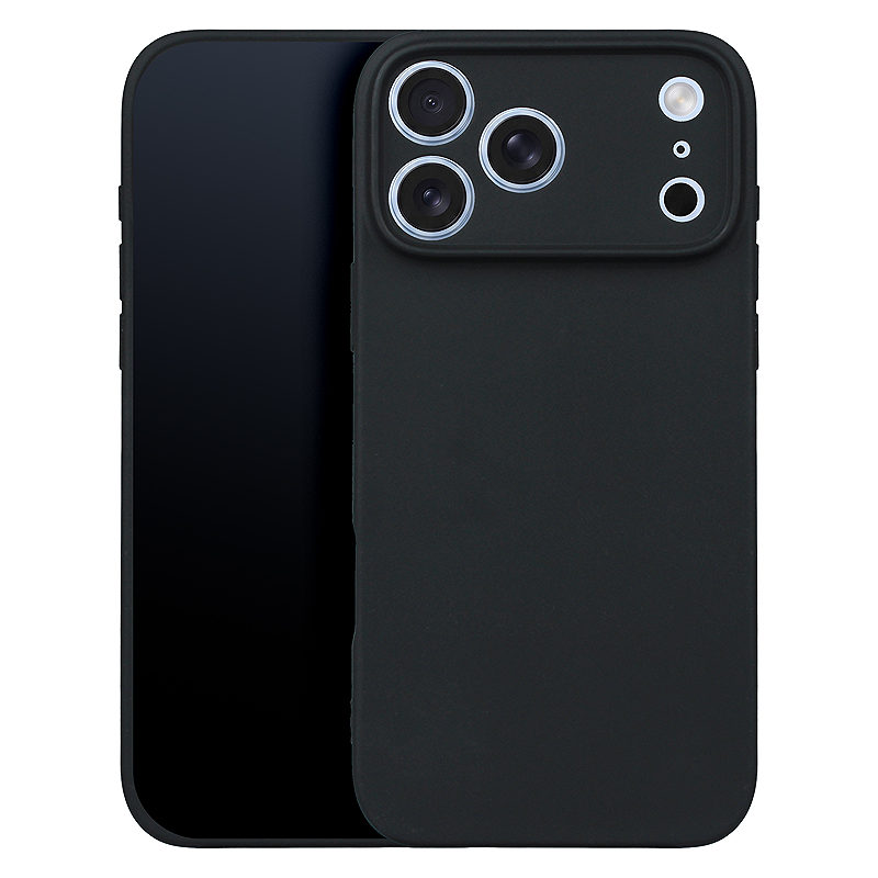 Matt TPU case for iPhone 17 Pro Max 6,9" / 18 Pro Max 6,9" black