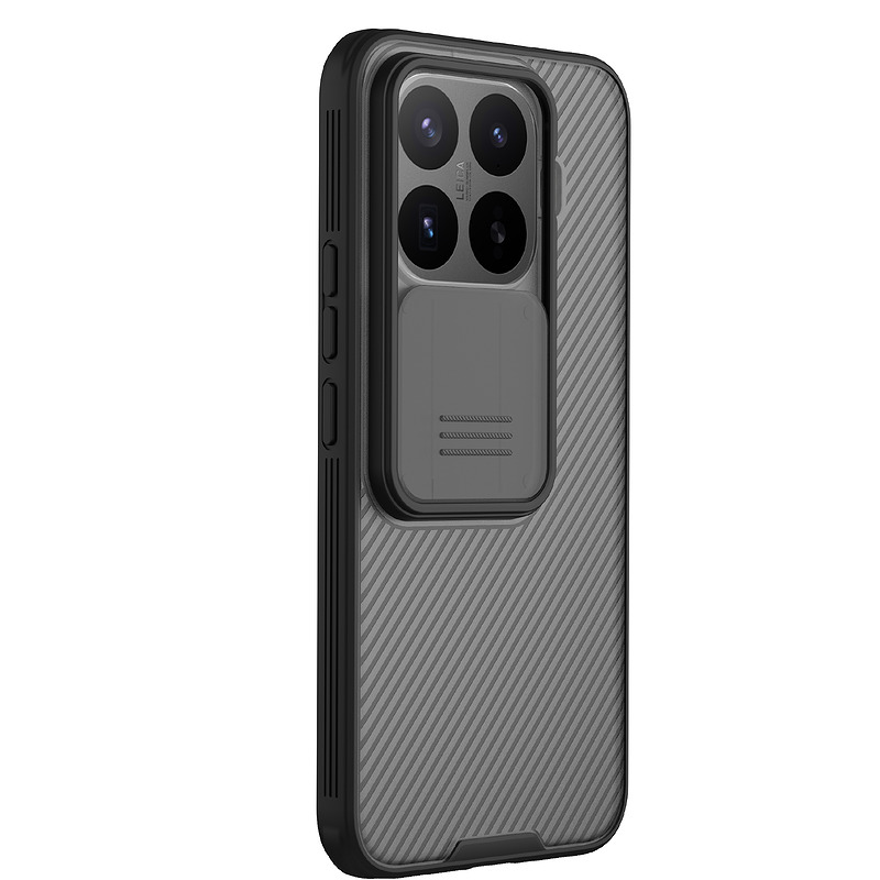 Nillkin CamShield Pro Case for Xiaomi 17T Pro transparent czarny - Billede 3