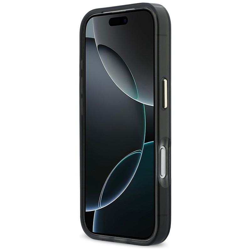 Karl Lagerfeld case for iPhone 17 Pro 6,3" IML Choupettes Karl Script Logo MagSafe black - Billede 5