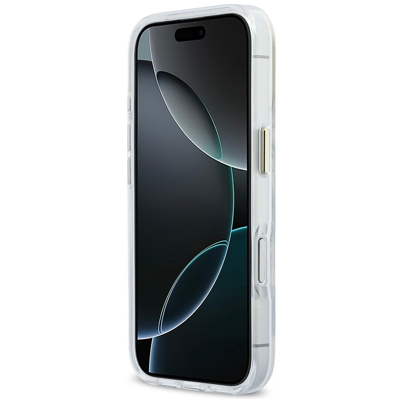 Karl Lagerfeld case for iPhone 17 Pro 6,3" IML Choupettes Karl Script Logo MagSafe transparent - Billede 5