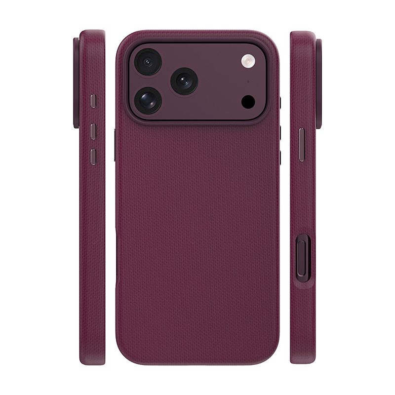 Etteri Elegant Mag case for iPhone 17 Pro Max / 18 Pro Max dark cherry - Billede 2