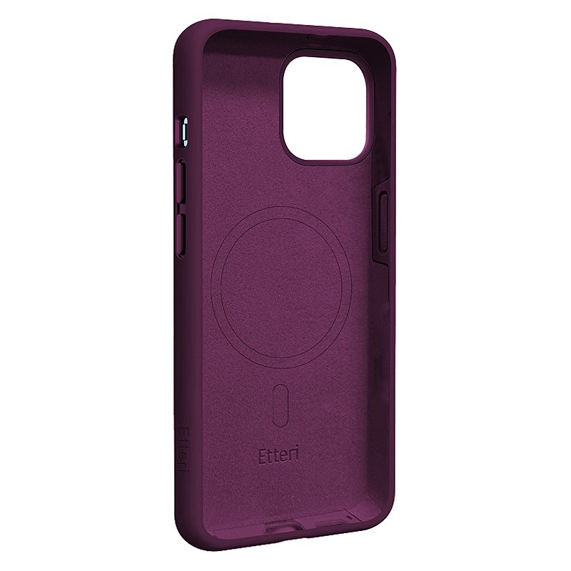 Etteri Silicone Mag case for iPhone 14 6,1" dark cherry - Billede 2