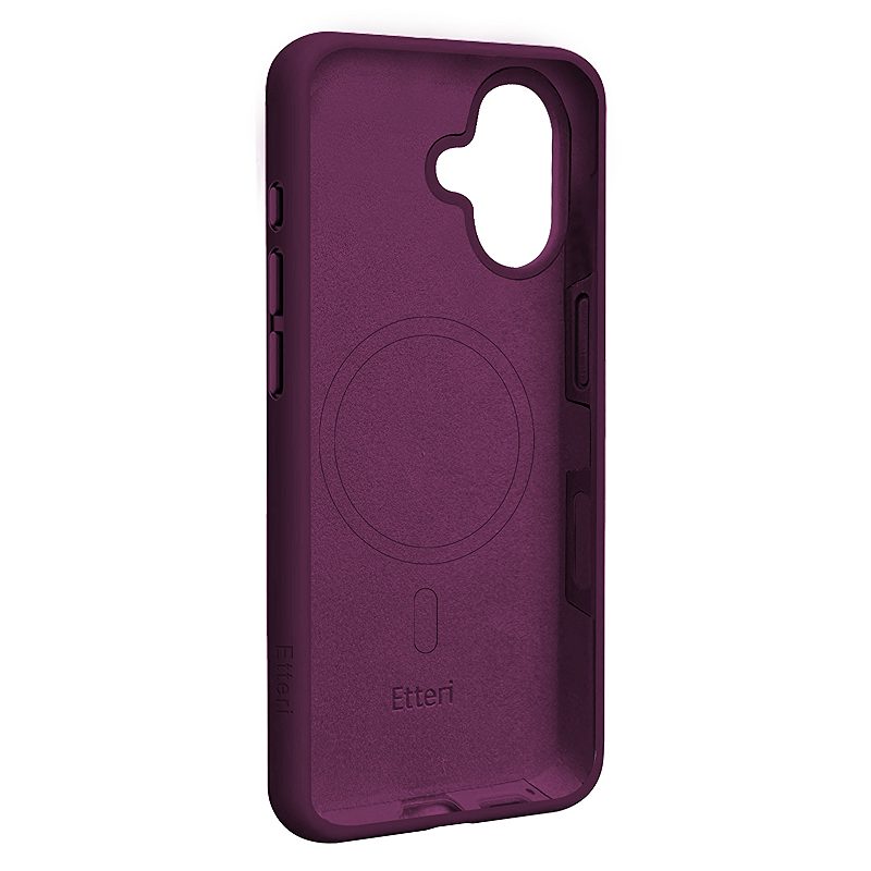 Etteri Silicone Mag case for iPhone 17 6,3'' dark cherry - Billede 2