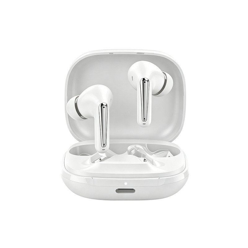 BWOO Wireless Headphone ANC + ENC TWS BO-BW53WH white - Billede 3