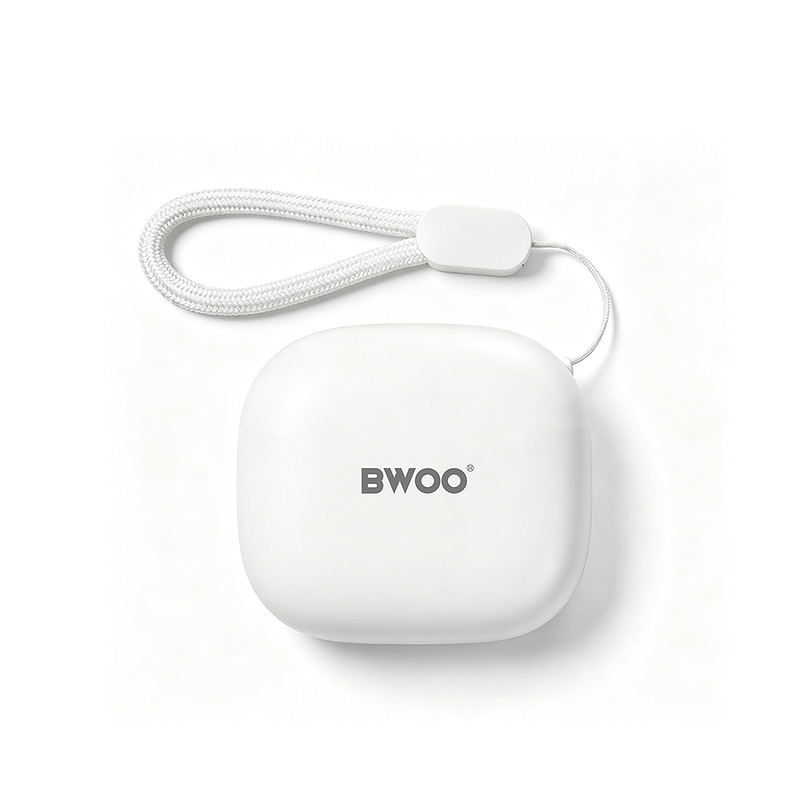 BWOO Wireless Headphone ANC + ENC TWS BO-BW53WH white - Billede 4