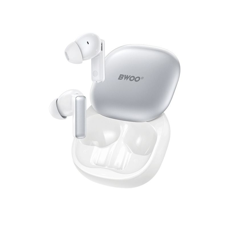 BWOO Wireless Headphone ANC + ENC TWS BO-BW52WH white