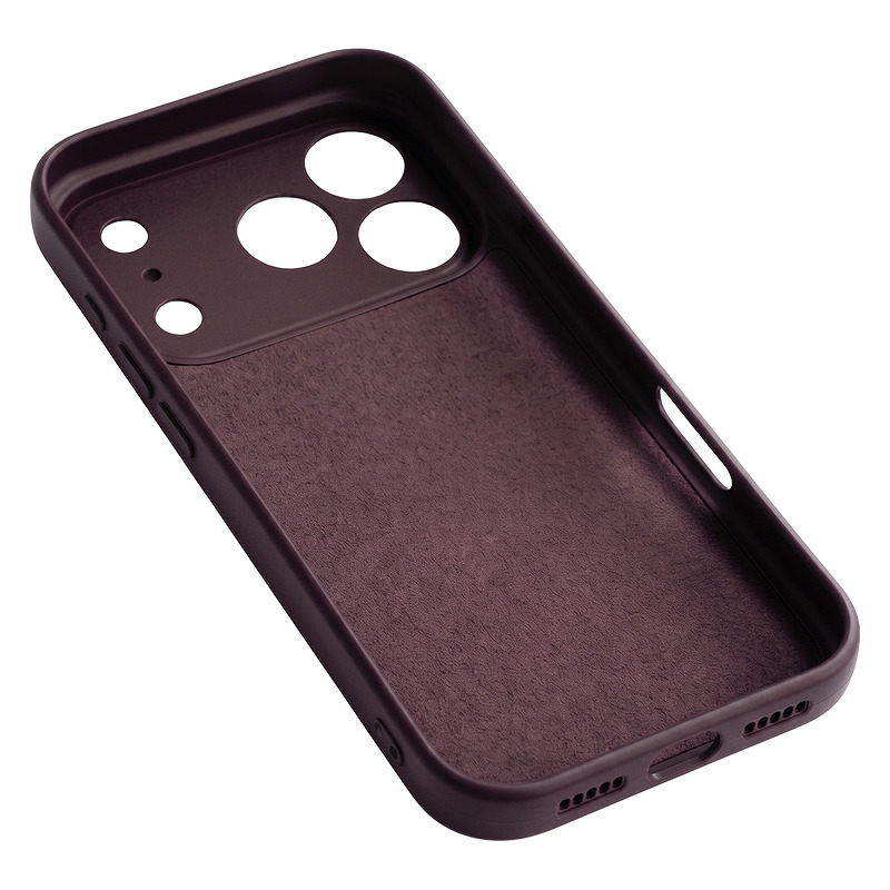 Silicon case for Xiaomi Redmi A7 Pro dark cherry - Billede 4