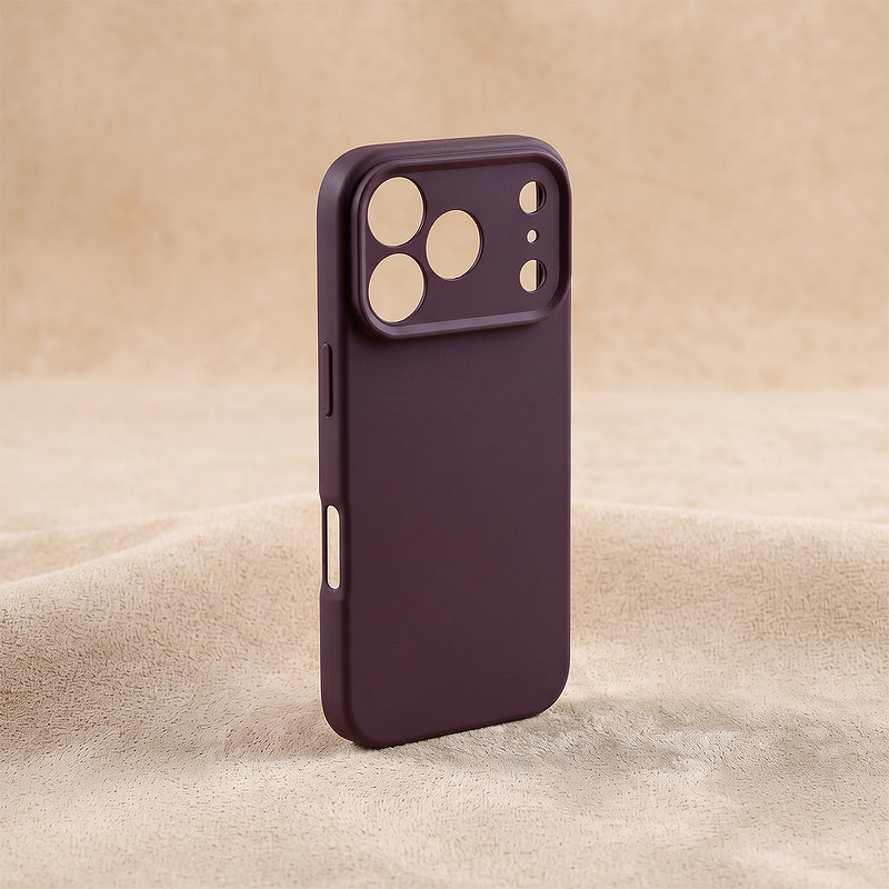 Silicon case for Xiaomi Redmi A7 Pro dark cherry - Billede 5