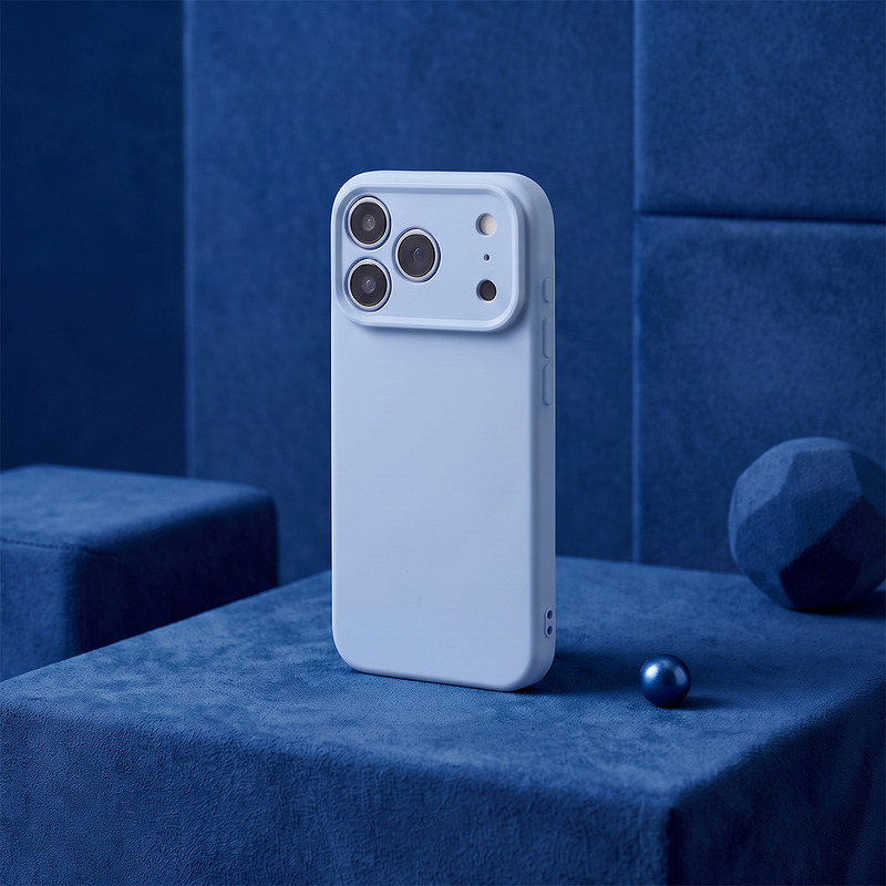Silicon case for Xiaomi Redmi A7 Pro sky blue - Billede 5