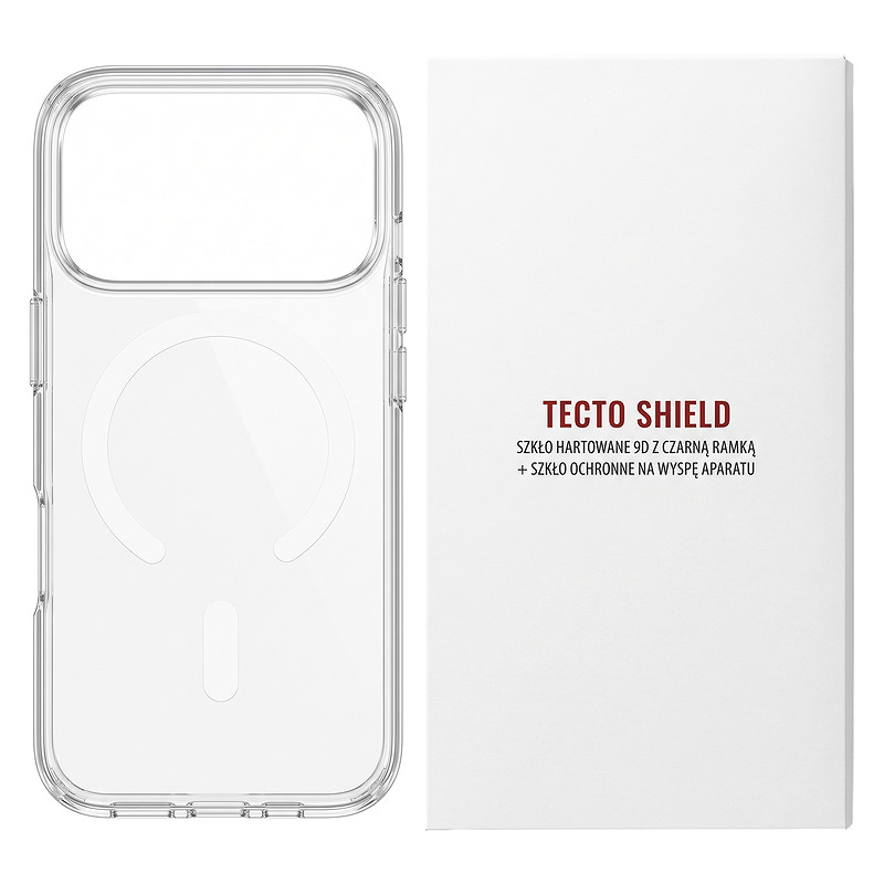 Tecto Shield protective kit for iPhone 12 6,1'' (case + tempered glass + camera lens protector) - Billede 2