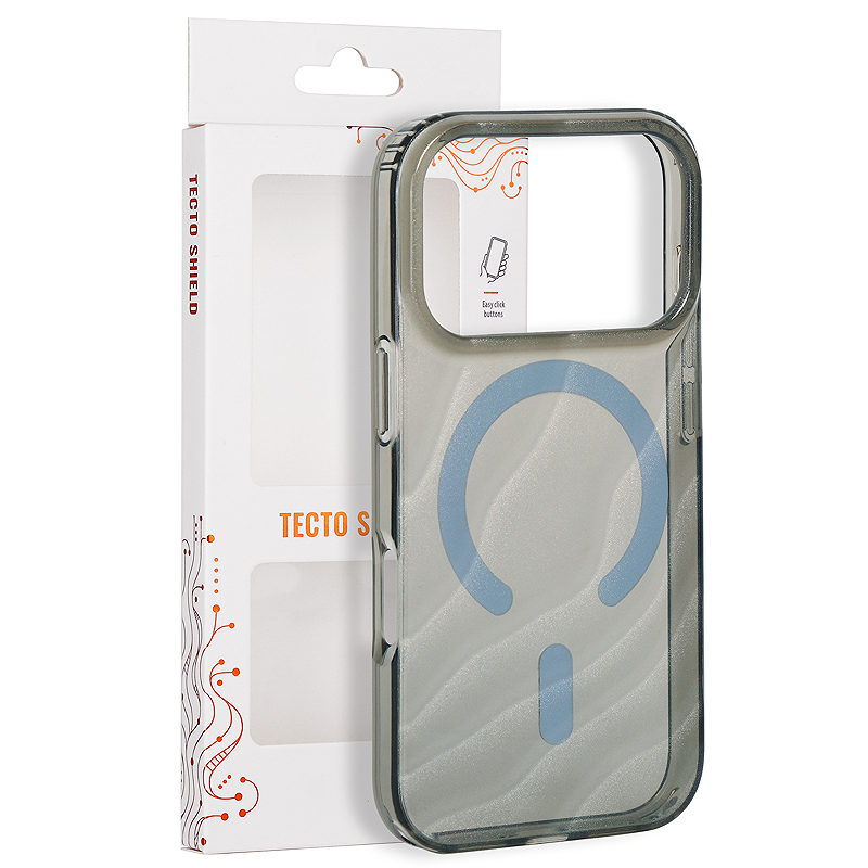 Tecto Shield Desert case for iPhone 17 Pro 6,3" / 18 Pro 6,3" silver