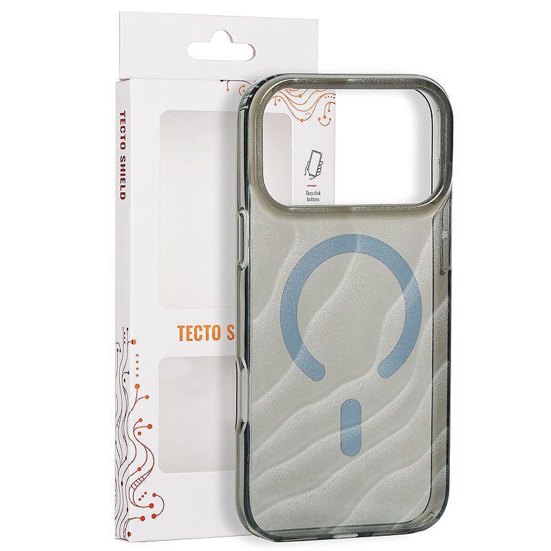 Tecto Shield Desert case for iPhone 17 Pro Max 6,9" / 18 Pro Max 6,9" silver