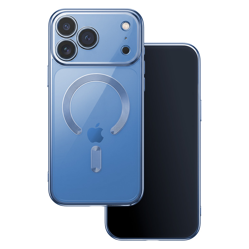 Color Chrome Mag case for iPhone 17 Pro 6,3" / 18 Pro 6,3" sky blue