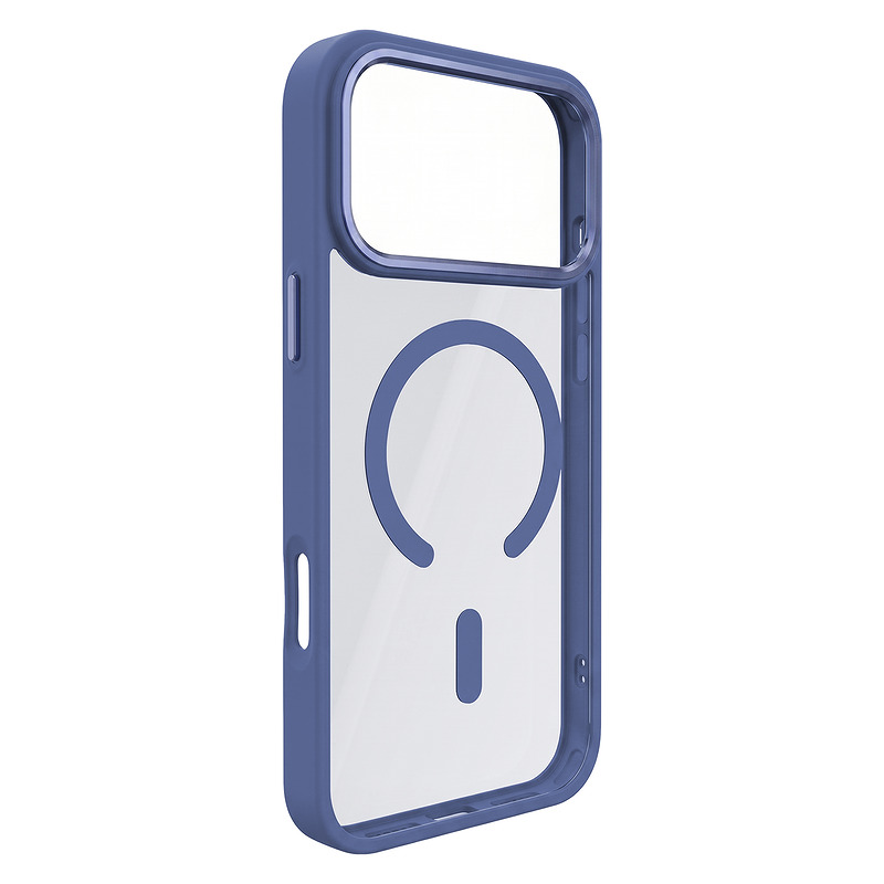 Color Clear Mag case for iPhone 17 Pro Max 6,9" / 18 Pro Max 6,9'' sky blue - Billede 2