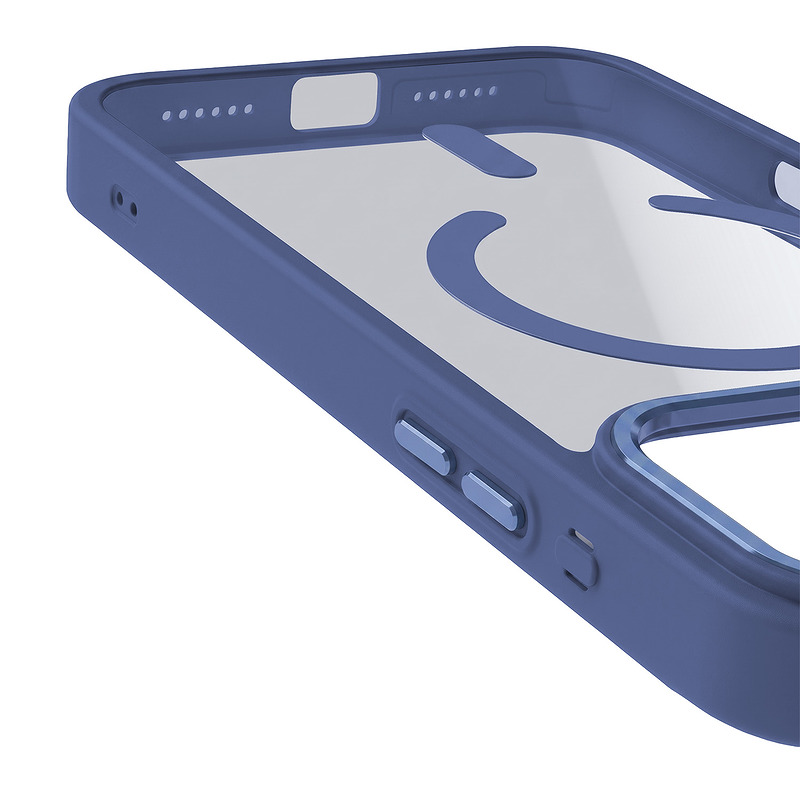 Color Clear Mag case for iPhone 17 Pro Max 6,9" / 18 Pro Max 6,9'' sky blue - Billede 5