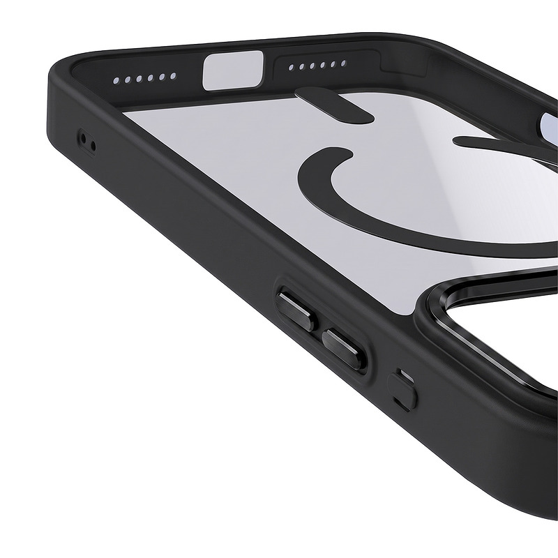 Color Clear Mag case for iPhone 17 Pro 6,3" / 18 Pro 6,3'' dark grey - Billede 5