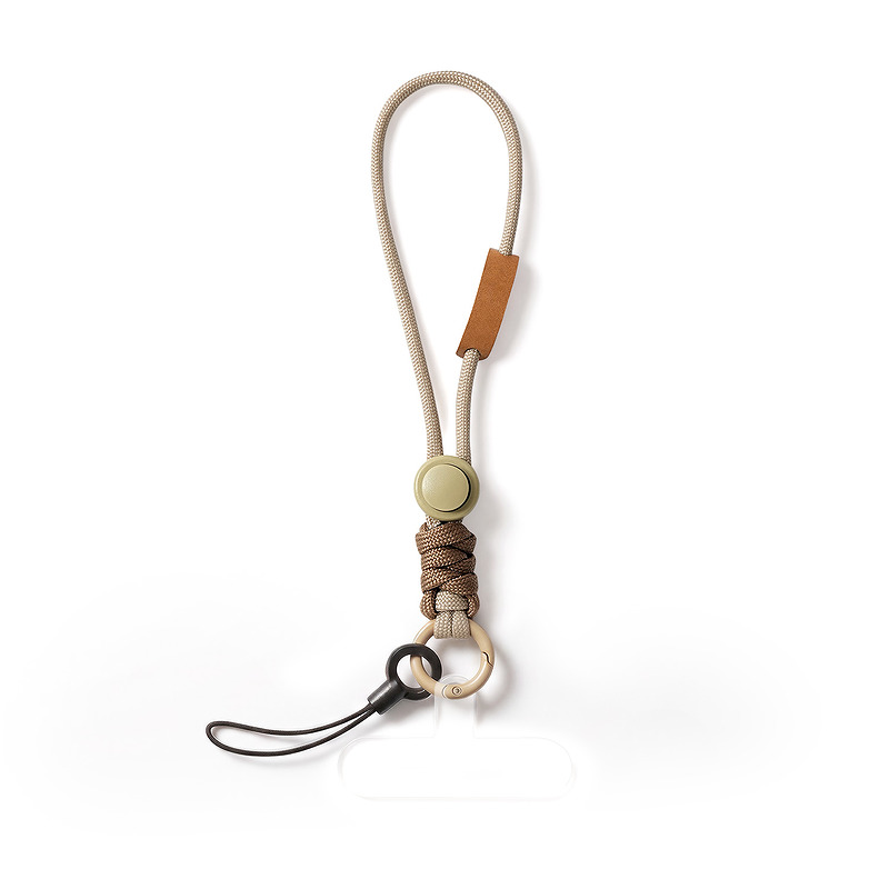 Etteri short wrist strap for phones beige