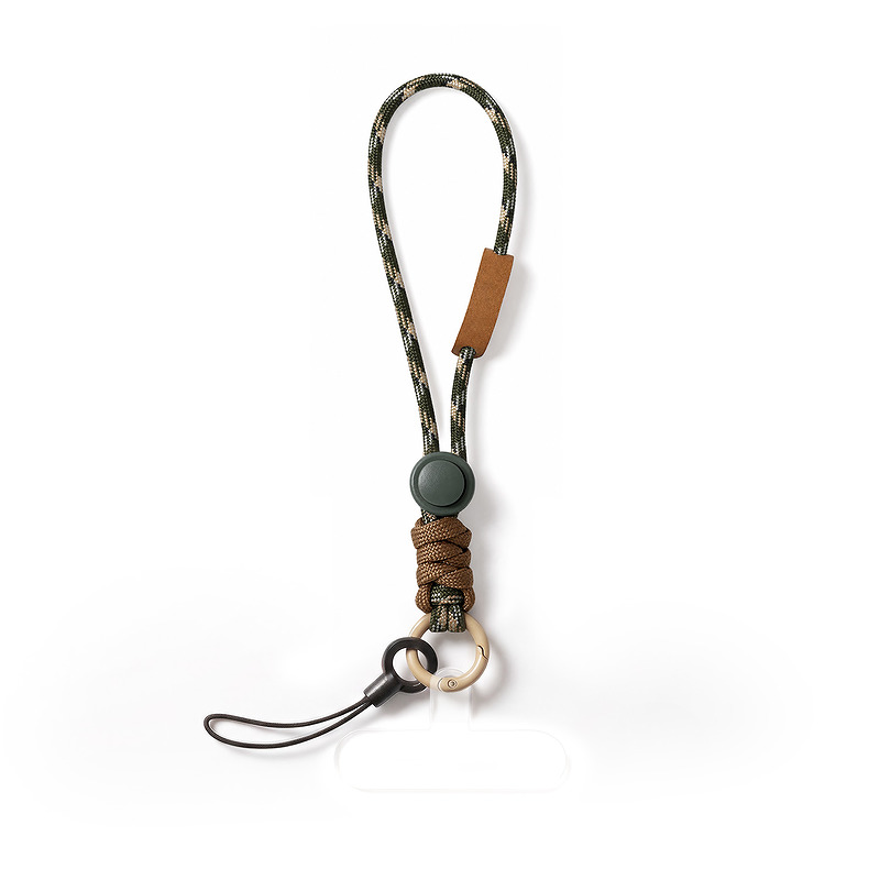 Etteri short wrist strap for phones green