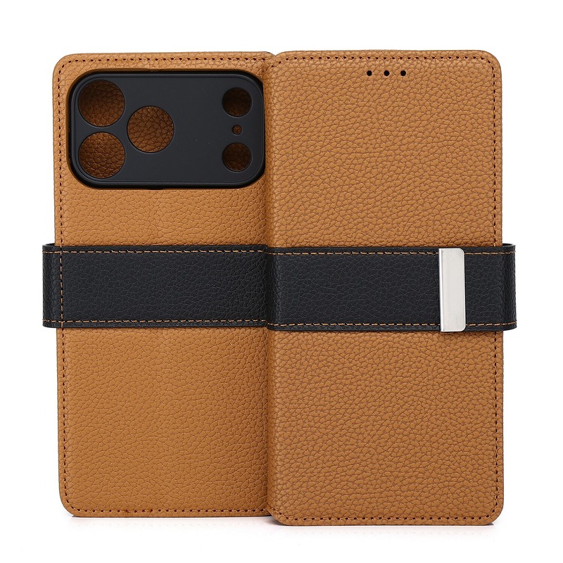 Smart Vero case for iPhone 17 Pro Max / 18 Pro Max 6,9" brown