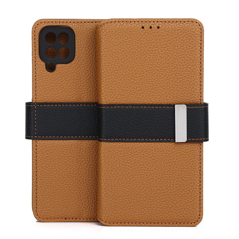 Smart Vero case for Samsung Galaxy A12 / M12 brown
