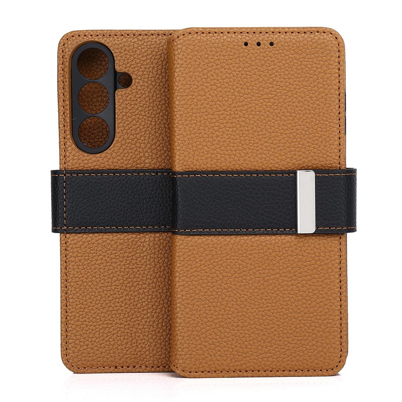 Smart Vero case for Samsung Galaxy S25 FE / S26 FE brown