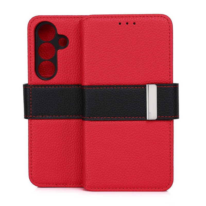 Smart Vero case for Samsung Galaxy S25 red
