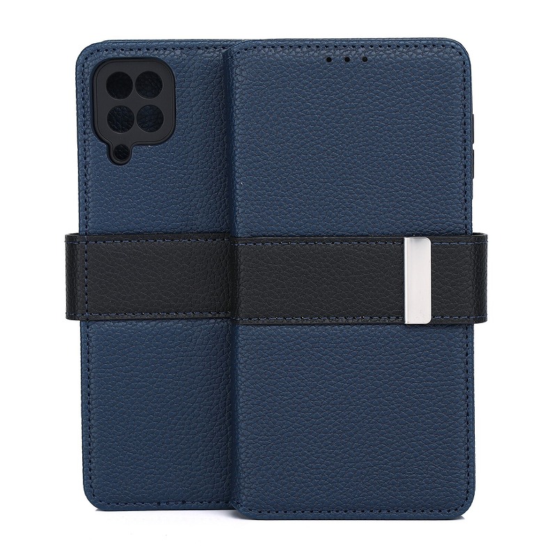 Smart Vero case for Samsung Galaxy A12 / M12 dark blue