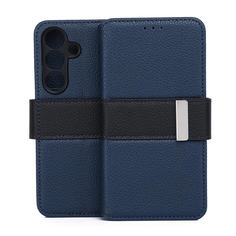Smart Vero case for Samsung Galaxy S25 dark blue