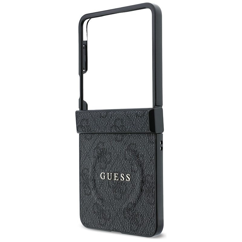 Guess HC Magnetic 4G PU CLASSIC case for Samsung Galaxy Z Flip 8 black - Billede 5