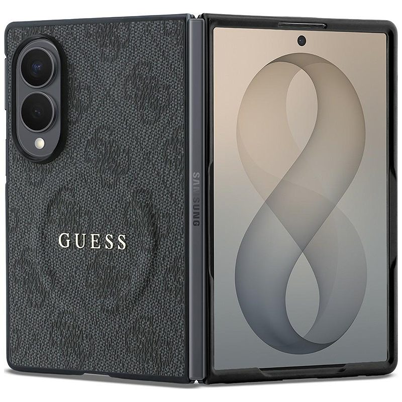 Guess  HC Magnetic 4G PU CLASSIC case for Samsung Galaxy Z Fold 8 black