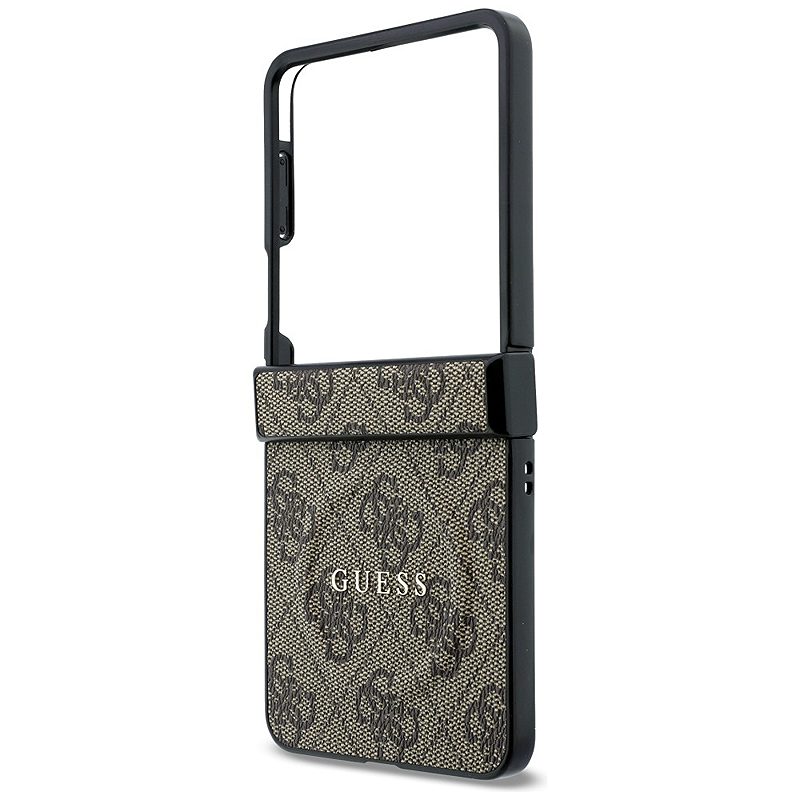Guess HC Magnetic 4G PU CLASSIC case for Samsung Galaxy Z Flip 8 brown - Billede 5