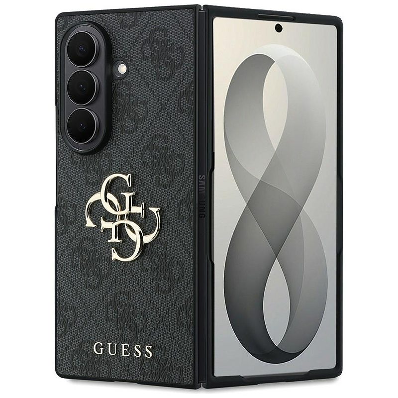 Guess  HC 4G PU BIG LOGO case for Samsung Galaxy Z Fold 8 Ultra black