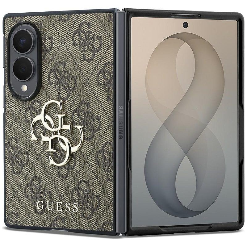 Guess  HC 4G PU BIG LOGO case for Samsung Galaxy Z Fold 8 brown