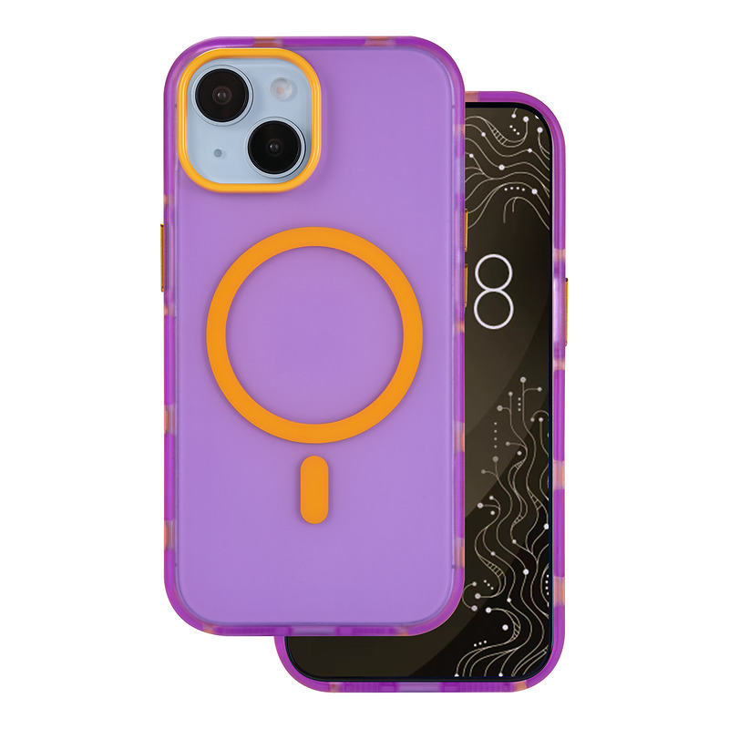 Tecto Shield Dopamine Mag case for iPhone 15 6,1" pink